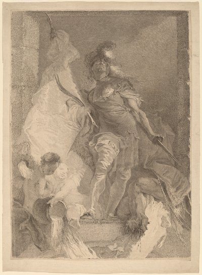 Saint-Florian tekijältä Johann Beheim after Franz Anton Maulbertsch