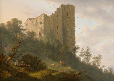 Habsburgien raunioiden ympäristö tekijältä Johann Caspar Rahn