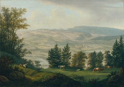 Habsburgien raunioiden ympäristö tekijältä Johann Caspar Rahn