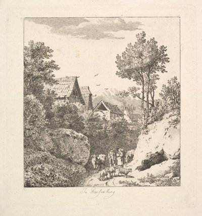 Regenbergissä, 1815. tekijältä Johann Christian Erhard