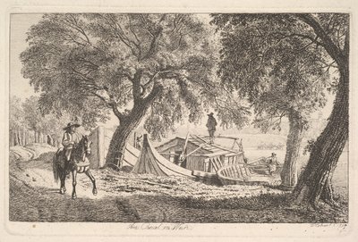 Kanavalla Wienissä, 1819. tekijältä Johann Christian Erhard