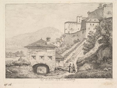 Suuri juhla Salzburgissa, 1819. tekijältä Johann Christian Erhard