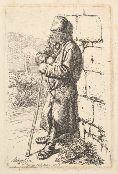 Tupakanpolttaja, 1817. tekijältä Johann Christian Erhard