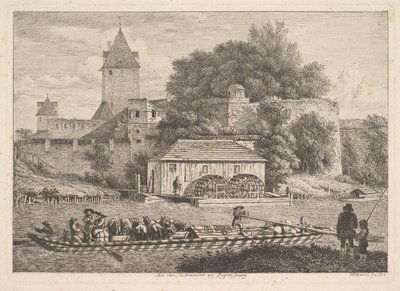Regensbergin kaupunginmuuri, 1817. tekijältä Johann Christian Erhard