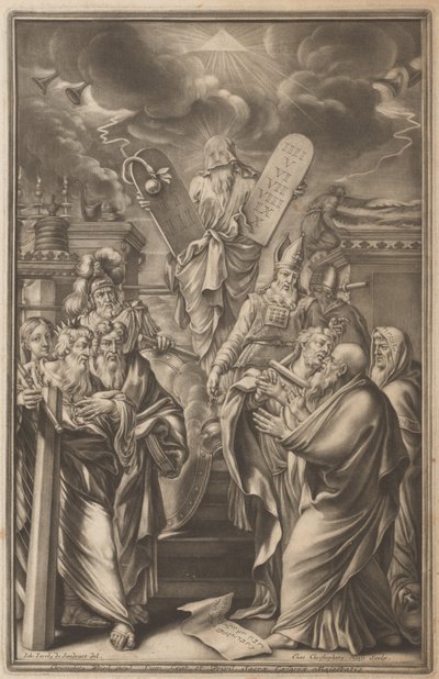 Ectypa Bible (kuvallinen raamattu) tekijältä Johann Christoph Weigel
