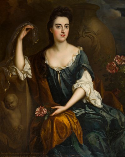 Rouva Judith Corbetin muotokuva, n. 1680-1710 (öljy kankaalle) tekijältä Johann Closterman
