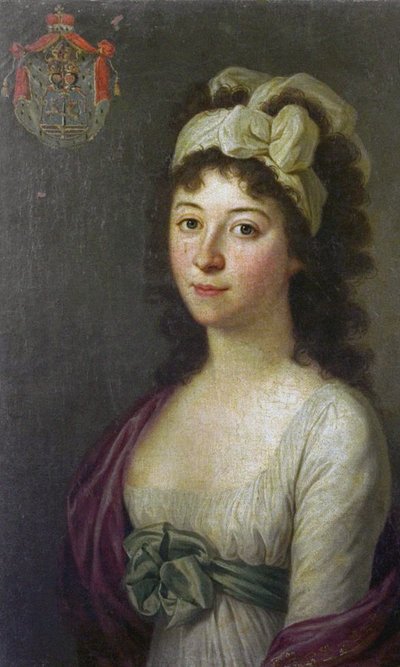 Kreivitär Anna Luisa Barbara Babette Odescalchi 1778-1813, os. Keglevich de Buzin. tekijältä Johann Daniel Donat