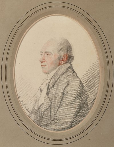 Säveltäjä Muzio Clementin muotokuva 1752-1832, 1820-luvun loppu. tekijältä Johann Dominik Bossi
