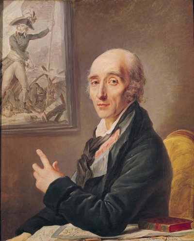 Marsalkka Pierre Francois Charles Augereaun (1757-1816) muotokuva tekijältä Johann Ernst Heinsius