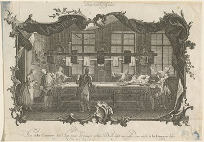 Biljardi (biljardipelaajat) tekijältä Johann Esaias Nilson