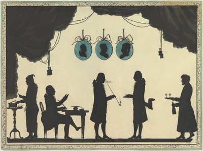 David Roentgen and Company Pietarissa, n. 1784-86. tekijältä Johann Friedrich Anthing