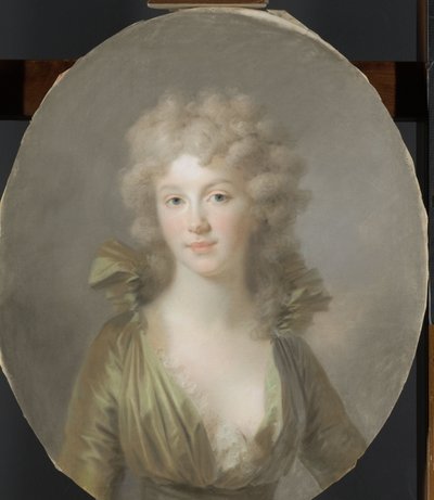 Frederica Louisa Wilhelmina (1774-1837), Preussin prinsessa. Vuodesta 1791 Orange-Nassaun prinssin Willem Frederikin vaimo tekijältä Johann Friedrich August Tischbein