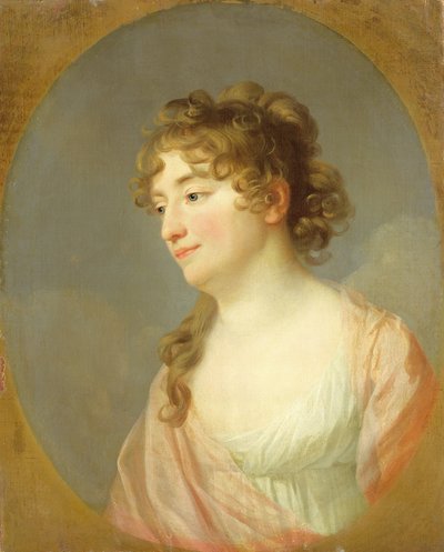 Sotaneuvos Wilhelmine Schmidt, n. 1800 tekijältä Johann Friedrich August Tischbein