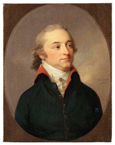 Muotokuva Friedrich Karl Ludwigista, Schleswig-Holstein-Sonderburg-Beckin herttuasta 1757-1816, 1800 tekijältä Johann Friedrich August Tischbein