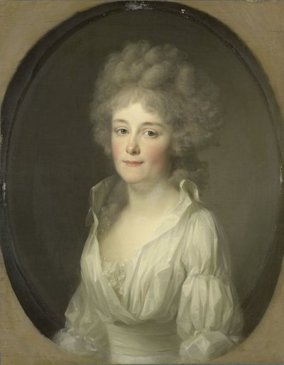 Salomon Rendorpin vaimon Johanna Ferdinanda van Collenin muotokuva tekijältä Johann Friedrich August Tischbein