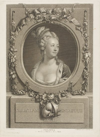 Christiane Henrietta Koch tekijältä Johann Friedrich Bause
