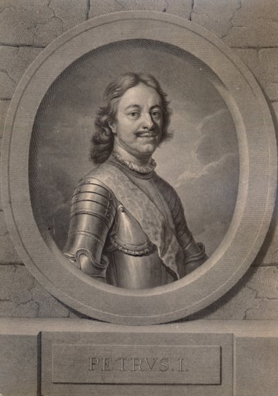 Pietari Suuri, Venäjän tsaari, 1700-luku 1894 tekijältä Johann Friedrich Bause