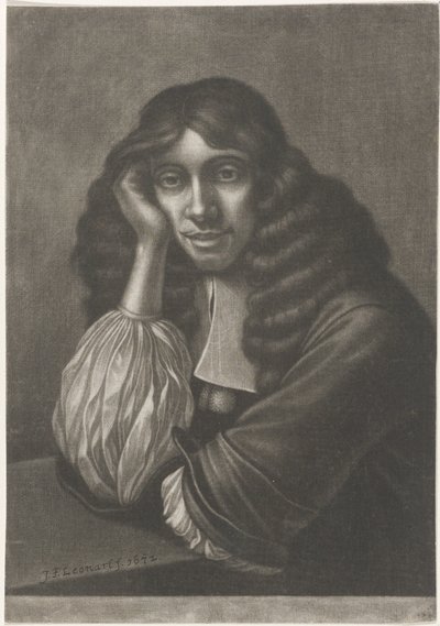 Portrait of Forest Laughing Brown tekijältä Johann Friedrich Leonard