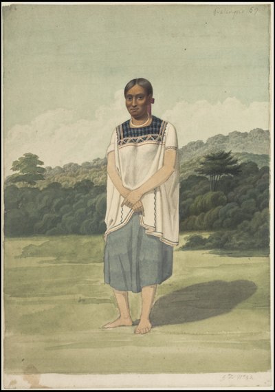 Kokoelma Waldeckin alkuperäisiä taideteoksia Mesoamerikkasta, laatikko 1/22 tekijältä Johann Friedrich Maximilian von Waldeck