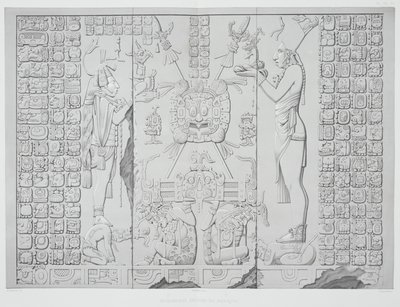 Huonekalut ja erilaiset esineet 1100- ja 1300-luvuilta tekijältä Johann Friedrich Maximilian von Waldeck