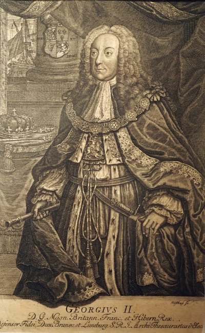 Yrjö II (Iso-Britannia) Rosbach@Residenzmuseum Celle20160708 tekijältä Johann Friedrich Rosbach