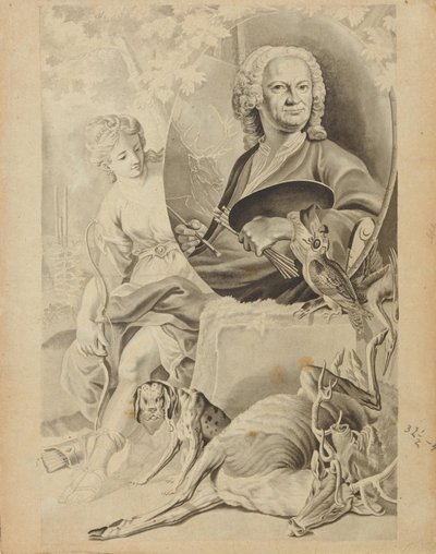Frontispiz tekijältä Johann Georg Bergmuller