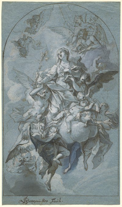 Immaculate Concept tekijältä Johann Georg Bergmuller