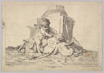 Arkkitehtuuri, 1700-luku. tekijältä Johann Georg Hertel