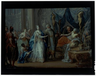 Antiokhos ja Stratonike tekijältä Johann Georg Platzer