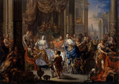 Kleopatran juhla tekijältä Johann Georg Platzer
