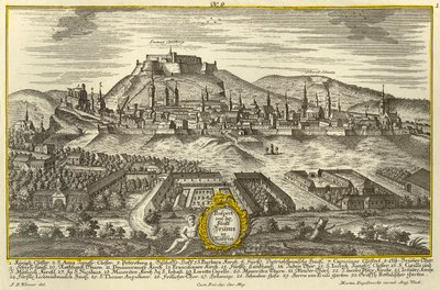 Brno, c1740. tekijältä Johann Georg Ringlin