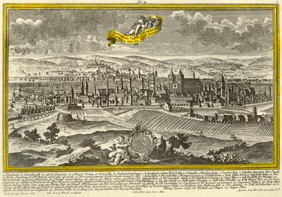 Regensburg, 1740. tekijältä Johann Georg Ringlin