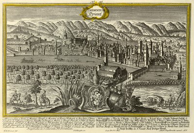 Trent, c1740. tekijältä Johann Georg Ringlin