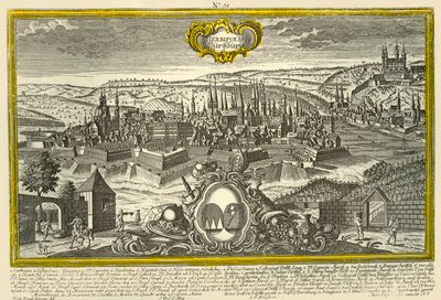 Würzburg, c1740. tekijältä Johann Georg Ringlin