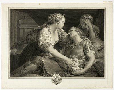 Marcus Antoniuksen kuolema tekijältä Johann Georg Wille