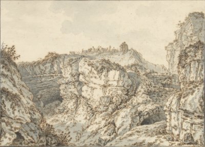 Rock-bileet Montmartrella tekijältä Johann Georg Wille