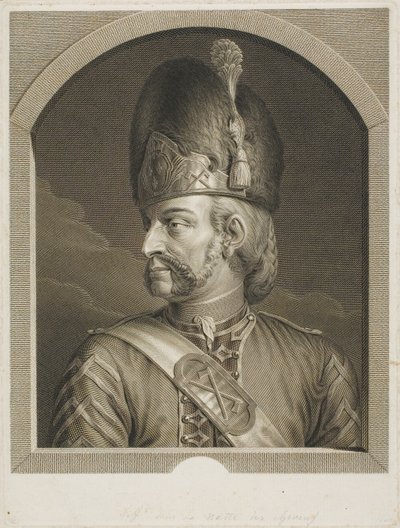 Sveitsin kaartin saappari tekijältä Johann Georg Wille