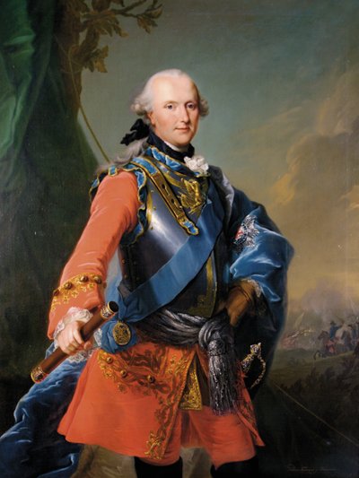 Prinssi Ferdinand, Brunswick-Luneburgin herttua, 1759 tekijältä Johann Georg Ziesenis
