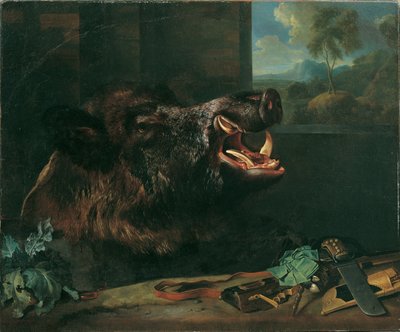 villisian asetelma tekijältä Johann Georg de Hamilton