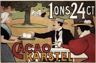 Cacao Karstel, 1897 tekijältä Johann Georg van Caspel