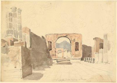 Pompeji tekijältä Johann Georg von Dillis