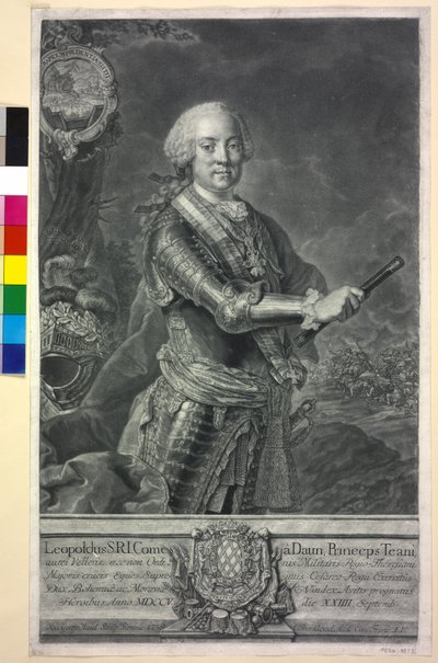 Leopold kreivi Daun tekijältä Johann Gottfried Haid