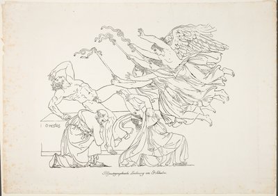 Orestesin vaino tekijältä Johann Gottfried Schadow