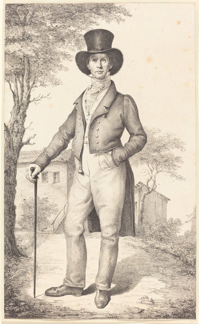 Vanhempi valtion tilintarkastaja Rudolf Schadow (taiteilijan veli) tekijältä Johann Gottfried Schadow