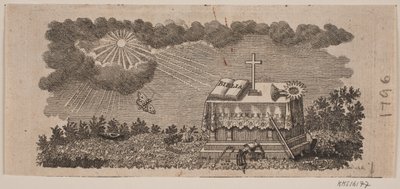Vignette Gebhardi ja Christiani "Tanskan ja Norjan kuningaskuntien sekä Schleswigin ja Holsteinin herttuakuntien historia meidän aikoihin asti" tekijältä Johann Gottlieb Friedrich