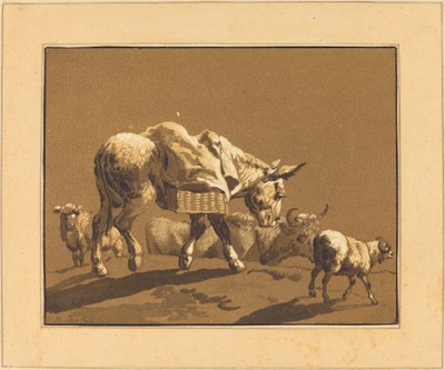 Aasi tekijältä Johann Gottlieb Prestel after Joseph Wagner