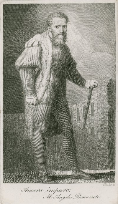 Michelangelo Buonarroti tekijältä Johann Heinrich Füssli