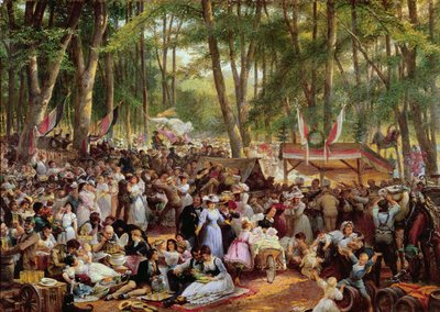 Waldchestag vuonna 1871 tekijältä Johann Heinrich Hasselhorst