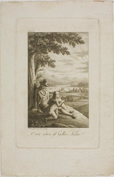 Kuinka kaunis onkaan Jumalan luonto tekijältä Johann Heinrich Lips