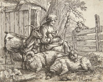 Pyörivä pyörä tekijältä Johann Heinrich Roos